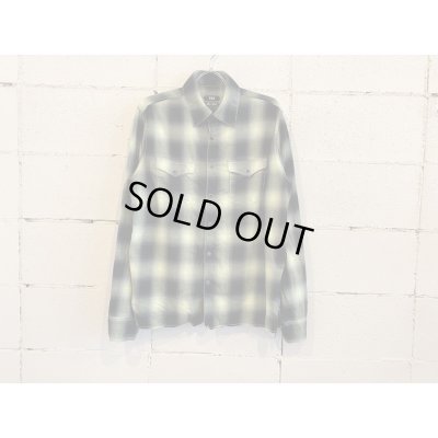 画像1: TMT 80'S NEON COLOR OMBRE CHECK SHIRTS