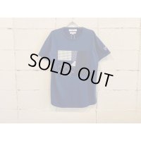 FDMTL PATCHWORK INDIGO TEE 20AW