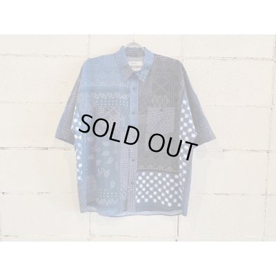 画像1: FDMTL  PRINTED PATCHWORK S/S SHIRT 