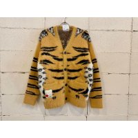 SEVESKIG Tibetan Tiger Knit Cardigan