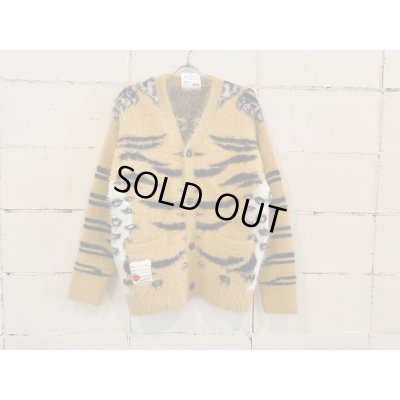 画像1: SEVESKIG Tibetan Tiger Knit Cardigan