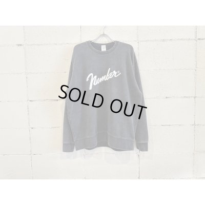 画像1: NUMBER (N)INE POWDER BREACH CLASSIC LOGO SWEAT