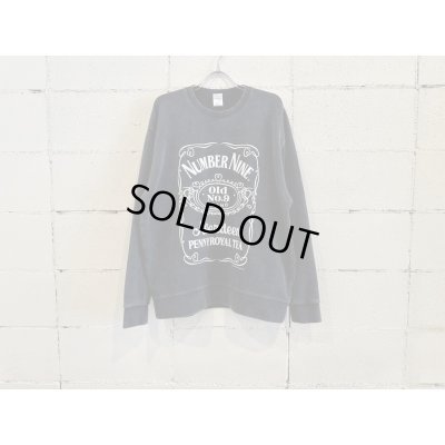 画像1: NUMBER (N)INE POWDER BREACH CLASSIC LOGO SWEAT