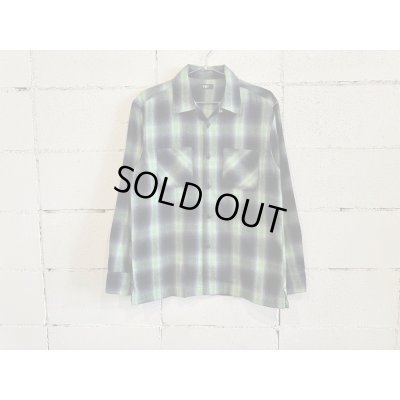画像1: TMT WOOLY PLAID SHIRTS (shadow plaid)