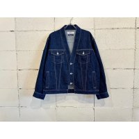 FDMTL DENIM HAORI JACKET RINSE