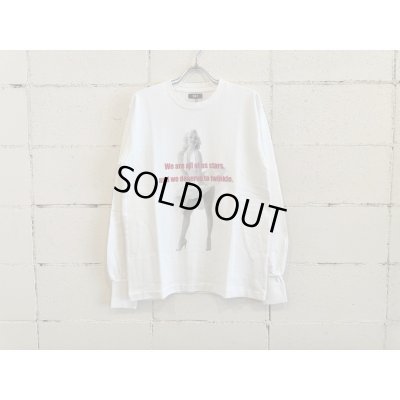 画像1: TMT  DRY COTTON JERSEY PHOTE L/S TEE (Marilyn)