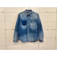TMT 10oz DENIM SHIRTS (GRUNGE)