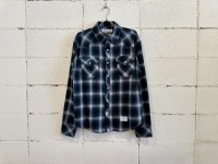 WONDER WALL MOTEL WESTERN CHECK SHIRT