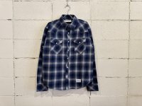 WONDER WALL MOTEL WESTERN CHECK SHIRT