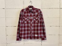 WONDER WALL MOTEL WESTERN CHECK SHIRT
