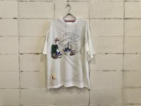SEVESKIG Vintage Graphic Trompe-l'œil S/SL Tee