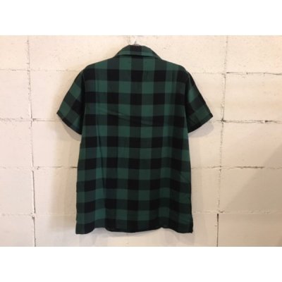 画像1: TMT ORIGINAL RAYON BUFFALO CHECK SHIRTS