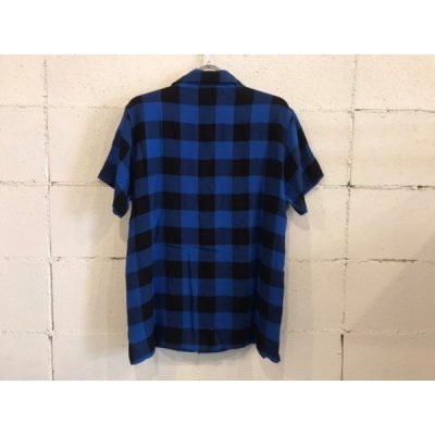 画像1: TMT ORIGINAL RAYON BUFFALO CHECK SHIRTS