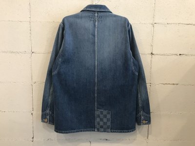 画像1: FDMTL PATCHWORK COVERALL 3YR WASH