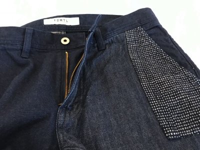 画像3: FDMTL CROPPED BORO PANTS RINSE 19AW