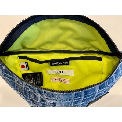 画像2: FDMTL  master-piece SASHIKO WAIST BAG