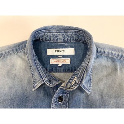 画像3: FDMTL PATCH DENIM SHIRT 3YR WASH