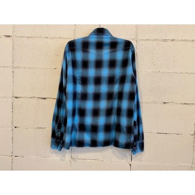 画像1: TMT 80'S NEON COLOR OMBRE CHECK SHIRTS