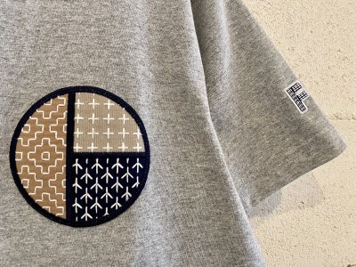 画像2: FDMTL CIRCLE SASHIKO TEE 20SS