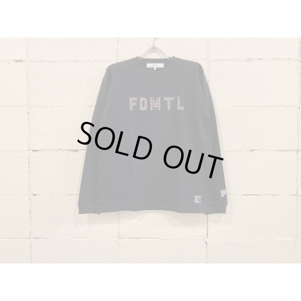 画像1: FDMTL SASHIKO LOGO L/S TEE  (1)