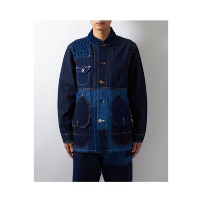 画像1: FDMTL BICLOR COVERALL JACKET RINSE