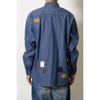 画像2: FDMTL  PATCH DENIM SHIRT RINSE 