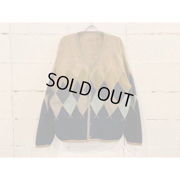画像1: AlexanderLeeChang ARGYE FLEECE CARDIGAN (1)