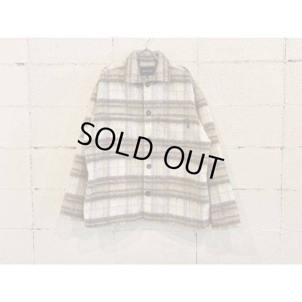 画像1: MARBLES FLEECE CHECK SHIRT (1)