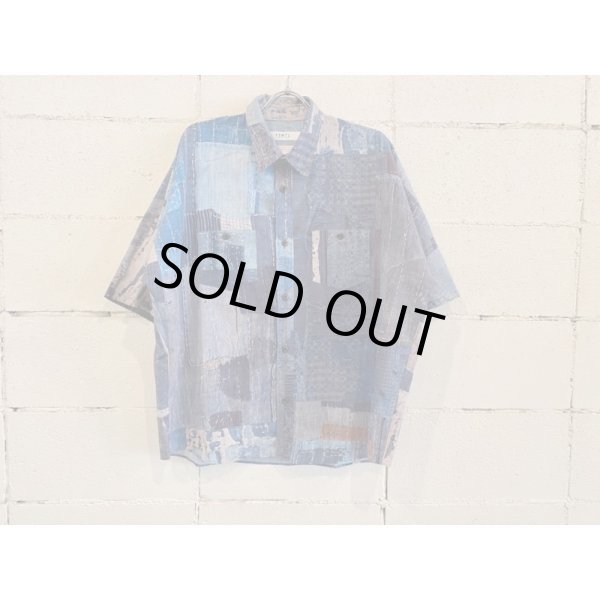 画像1: FDMTL  PRINTED PATCHWORK S/S SHIRT  (1)