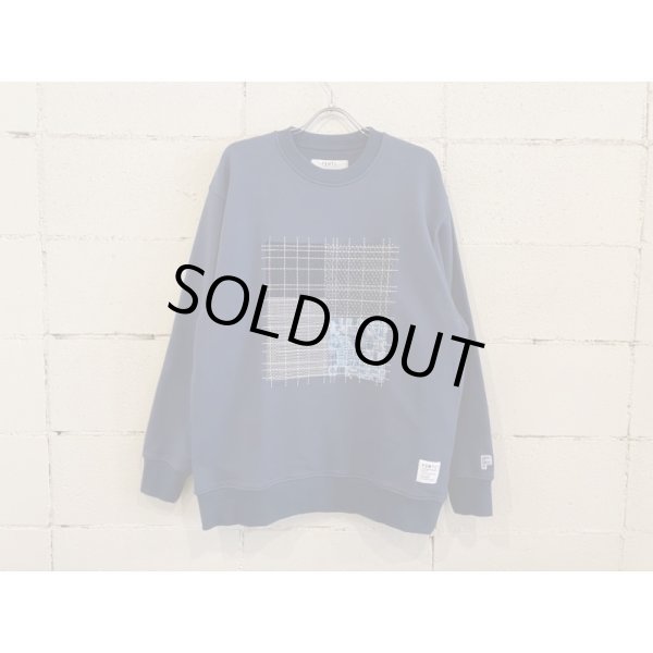 画像1: FDMTL BORO PATCHWORK SWEAT SHIRT (1)