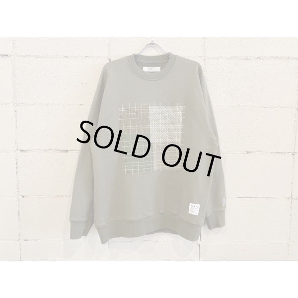 画像1: FDMTL BORO PATCHWORK SWEAT SHIRT (1)
