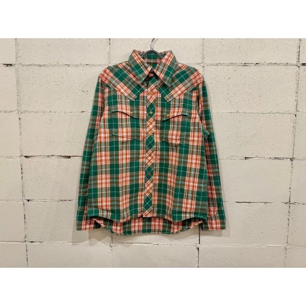 画像1: TMT REVIVAL W-GAUZE PLAID SHIRTS (1)