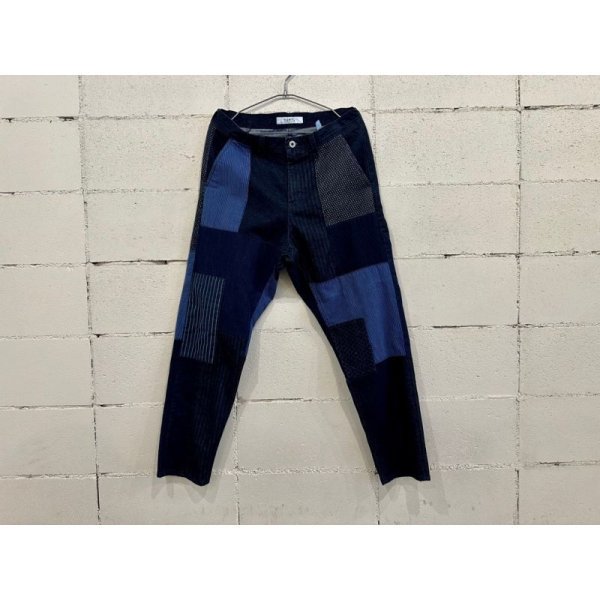 画像1: FDMTL PATCHWORK PANTS RINSE (1)