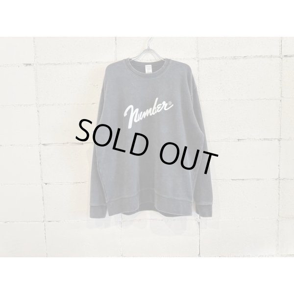 画像1: NUMBER (N)INE POWDER BREACH CLASSIC LOGO SWEAT (1)