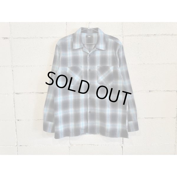 画像1: TMT WOOLY PLAID SHIRTS (shadow plaid) (1)