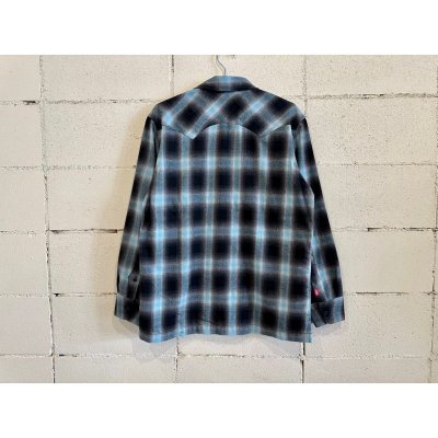 画像1: TMT WOOLY PLAID SHIRTS (shadow plaid)