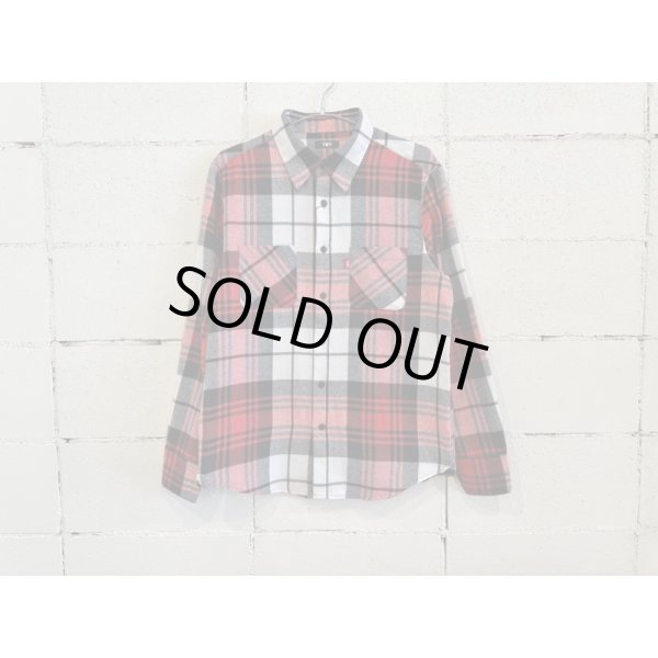 画像1: TMT WOOLY PLAID SHIRTS (graph plaid) (1)