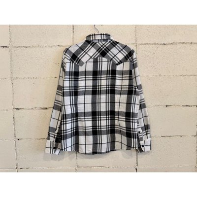 画像1: TMT WOOLY PLAID SHIRTS (graph plaid)