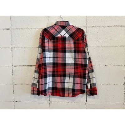 画像1: TMT WOOLY PLAID SHIRTS (graph plaid)