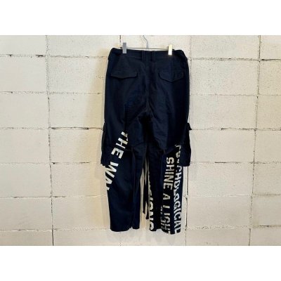 画像1: SEVESKIG Typographic Graffiti 6P Pants