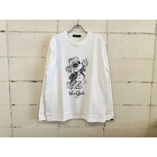 画像1: MARBLES  SUN FADED TEE LS-10 (1)