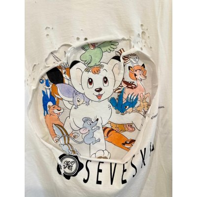 画像2: SEVESKIG vs JUNGLE EMPEROR LEO S/SL Damage TEE Ver.Friends