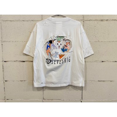 画像1: SEVESKIG vs JUNGLE EMPEROR LEO S/SL Damage TEE Ver.Friends