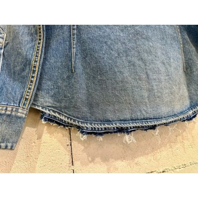 画像3: TMT 10oz DENIM SHIRTS (GRUNGE)