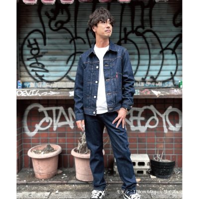 画像3: TMT HQ DENIM TRUCKER JACKET(TYPE 506XX)
