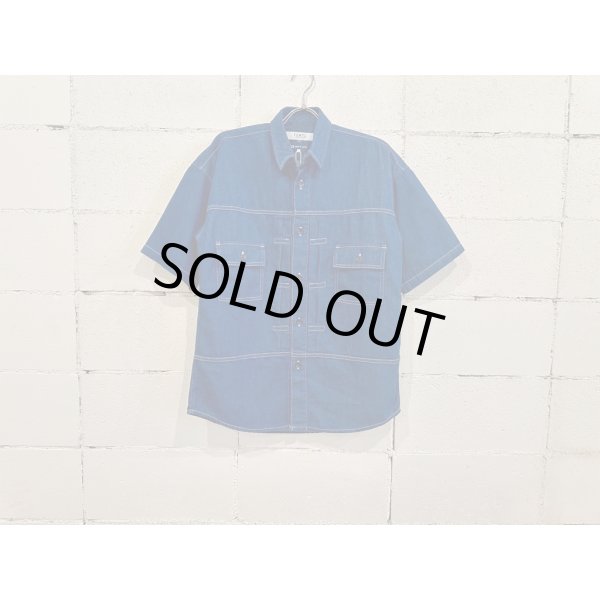 画像1: FDMTL DENIM 2ND S/S SHIRT RINSE (1)