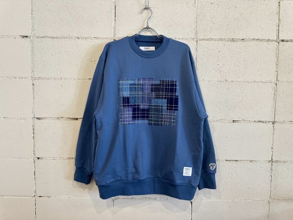 画像1: FDMTL BORO EMBROIDERED SWEAT SHIRT (1)