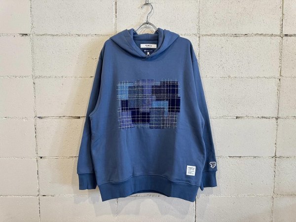 画像1: FDMTL BORO EMBROIDERED HOODIE (1)