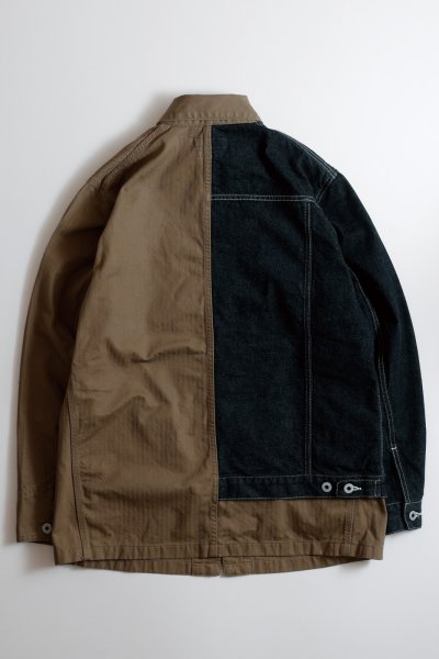画像2: FDMTL THIRD JACKET COVERALL RINSE