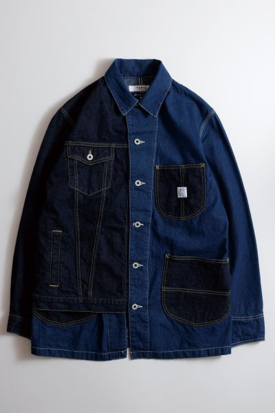画像1: FDMTL THIRD JACKET COVERALL RINSE